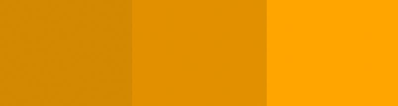 shades of orange